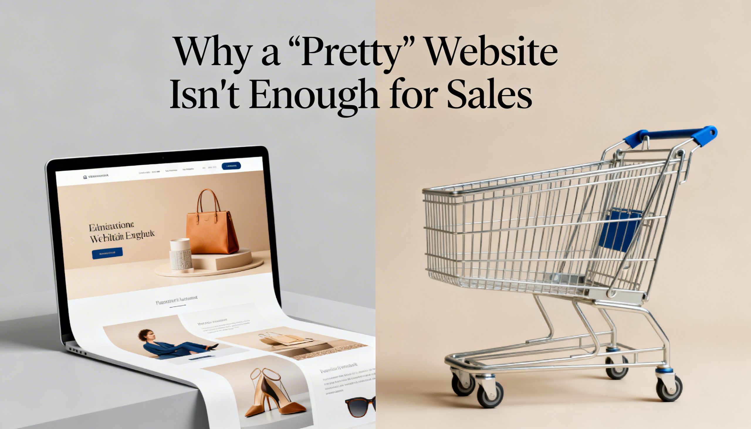 Why a Pretty Website Isn't Enough for Sales