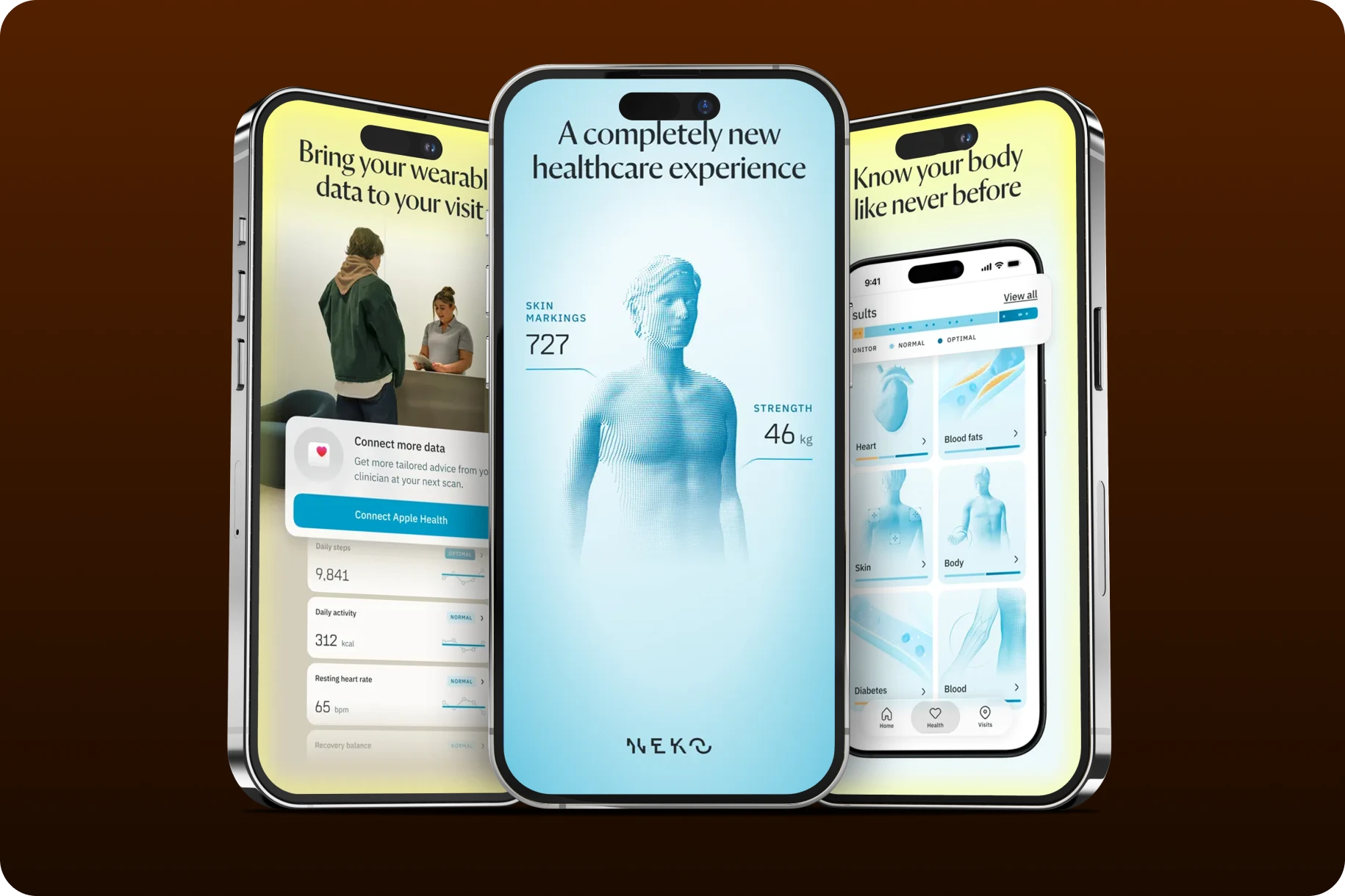 Neko Health App full web screenshot image Neko Health App full web screenshot image